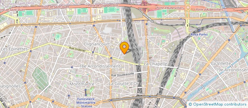 localisation de l'entreprise INCLUSIVE AND LOCAL ECONOMY WITHIN YOUTH SOCIAL ENTREPRENEUR COMMUNITY  PARIS