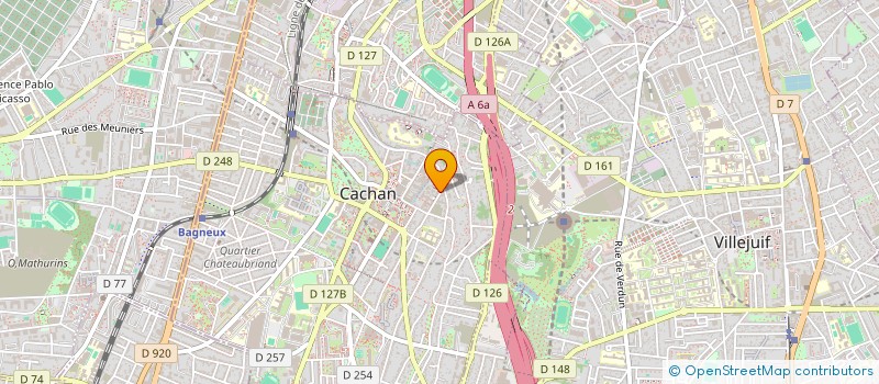 localisation de l'entreprise INCLUSIVE SOCIETY à CACHAN