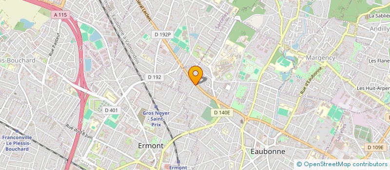 localisation de l'entreprise INCLUSIVE SPORT INVESTMENT à EAUBONNE