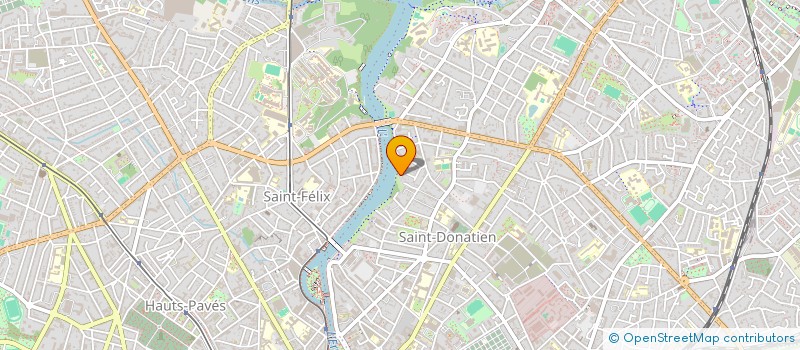 localisation de l'entreprise INCLUVIVE à NANTES
