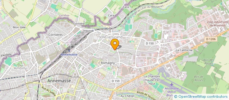 localisation de l'entreprise INCO BY MARILYNE GROUP à ANNEMASSE