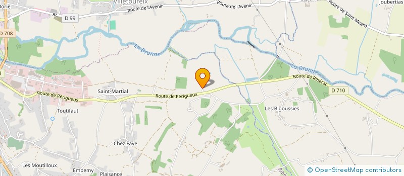 localisation de l'entreprise INCOGNITO  RIBERAC