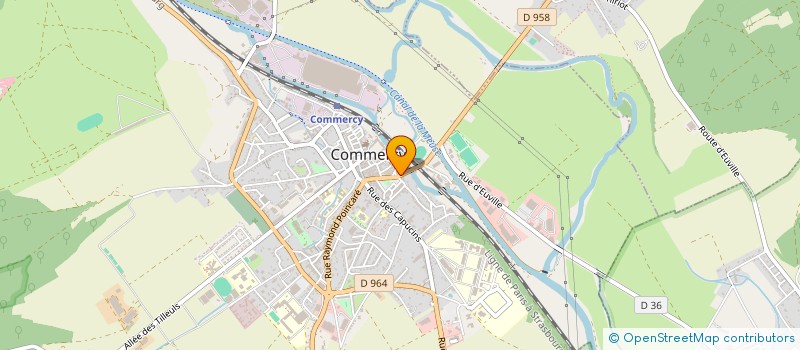 localisation de l'entreprise INCOLUX à COMMERCY