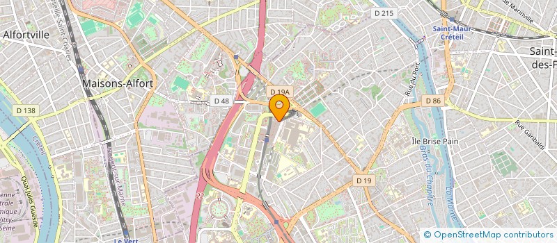 localisation de l'entreprise INCOMNET à CRETEIL