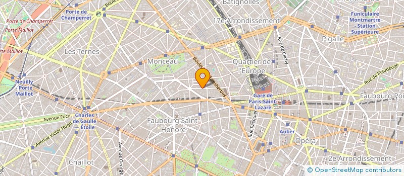 localisation de l'entreprise INCOMON  PARIS