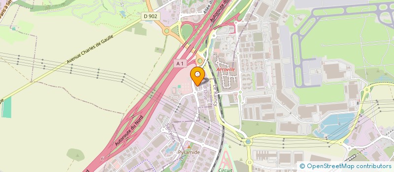 localisation de l'entreprise INCOMPLIANCE GROUP à ROISSY-EN-FRANCE