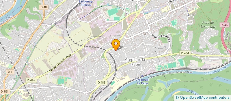 localisation de l'entreprise INCOMUNET à RILLIEUX-LA-PAPE