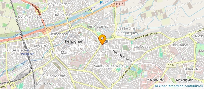 localisation de l'entreprise INCONEL TECHNOLOGIES SARL à PERPIGNAN