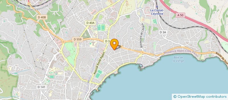 localisation de l'entreprise INCONITO  LA CIOTAT