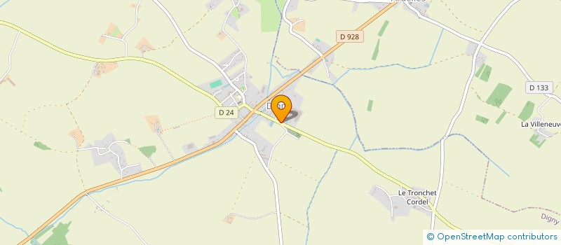 localisation de l'entreprise INCOPLAS FRANCE à DIGNY