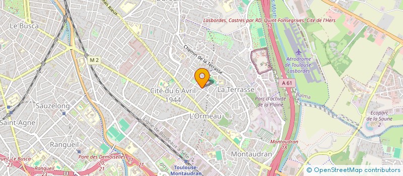 localisation de l'entreprise INCRECIO IMMOBILIER à TOULOUSE