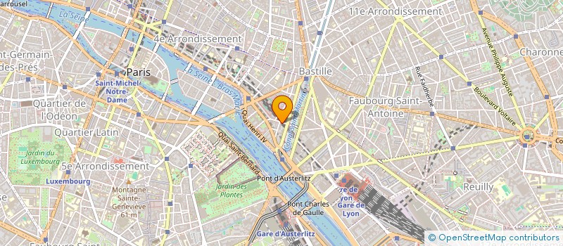 localisation de l'entreprise INCREST  PARIS