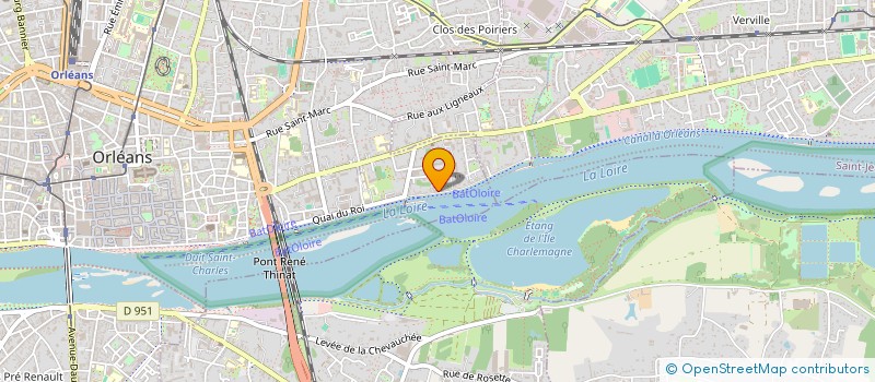 localisation de l'entreprise INCUBA DEVELOPPEMENT à ORLEANS