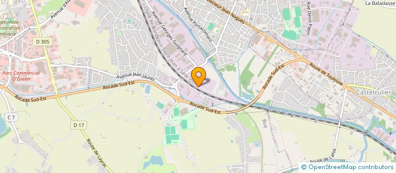 localisation de l'entreprise INCUBATEUR NUMERIQUE DANS LE MONDE DE L'INTERNET  BOE