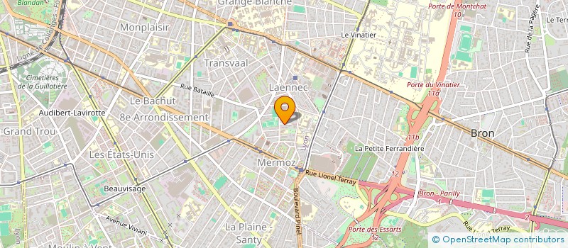 localisation de l'entreprise INCUBE  LYON