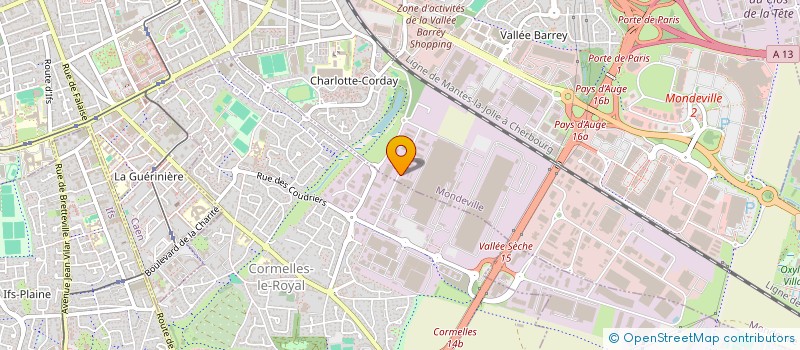 localisation de l'entreprise INCUBOOST  MONDEVILLE