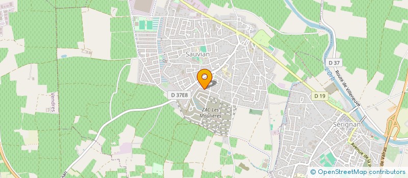 localisation de l'entreprise IND AGUADO MARTIN  SAUVIAN