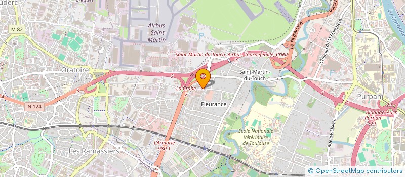localisation de l'entreprise IND ALIBERT GUIBAL à TOULOUSE