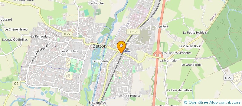 localisation de l'entreprise IND AWAD LECESNE  BETTON