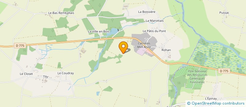 localisation de l'entreprise IND BAILLIOU  AVESSAC