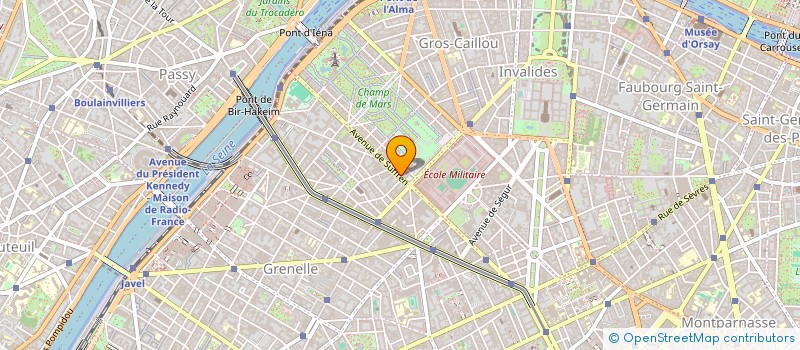 localisation de l'entreprise IND BAPPEL REP PAR MR THOMAS    PIERRE  PARIS