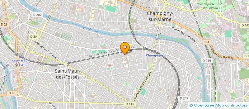 localisation de l'entreprise IND BARBIERI à SAINT-MAUR-DES-FOSSES