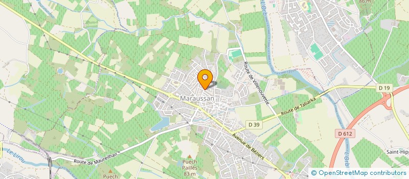 localisation de l'entreprise IND BARCOUDAT MESQUIDA  MARAUSSAN