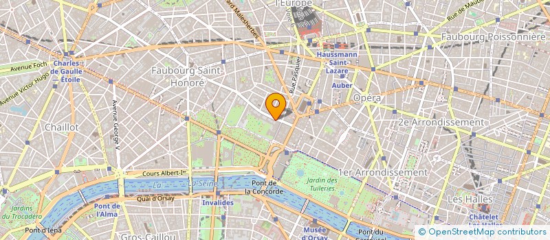 localisation de l'entreprise IND BAUDECROUX REP PAR MME      JULIETTE  PARIS