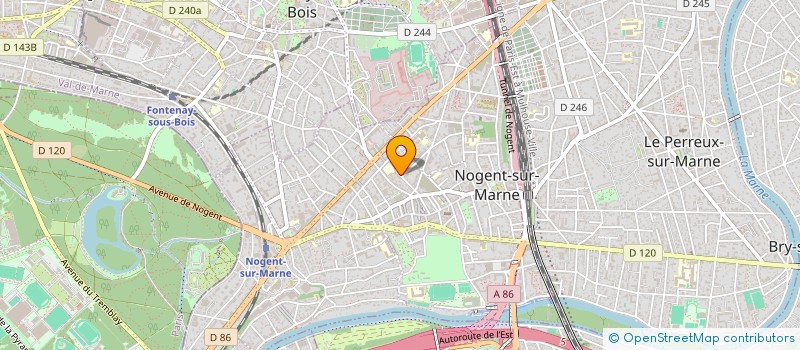 localisation de l'entreprise IND BAYER à NOGENT-SUR-MARNE