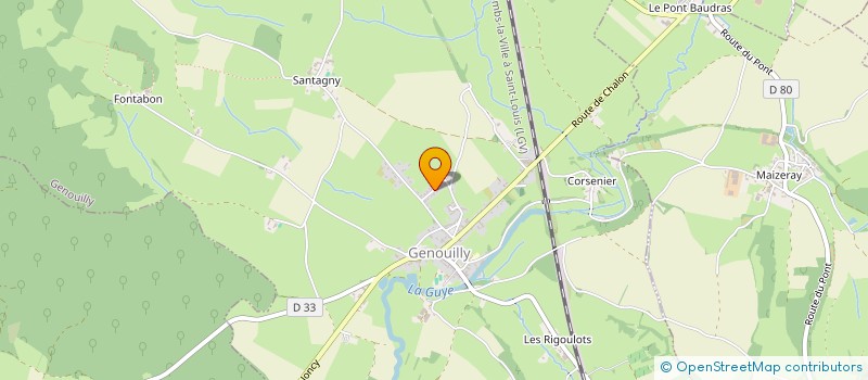 localisation de l'entreprise IND BEAUGE  GRAS  BONNAY-SAINT-YTHAIRE