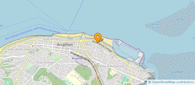 localisation de l'entreprise IND BEYNEL BIREMONT  ARCACHON