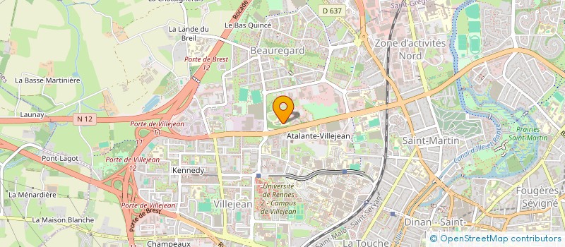 localisation de l'entreprise IND BLOT RIDARD  RENNES