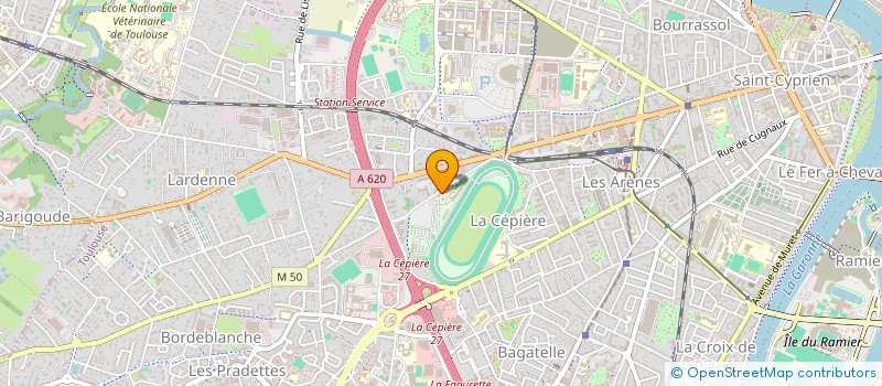 localisation de l'entreprise IND BORGHINI PHILIPPE ET MARIEPIERRE à TOULOUSE