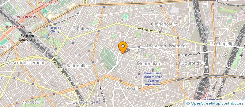 localisation de l'entreprise IND BOUCAN CANOT  PARIS