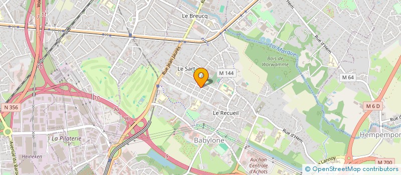 localisation de l'entreprise IND BOUTIGNON PICHONNEAU à VILLENEUVE-D'ASCQ