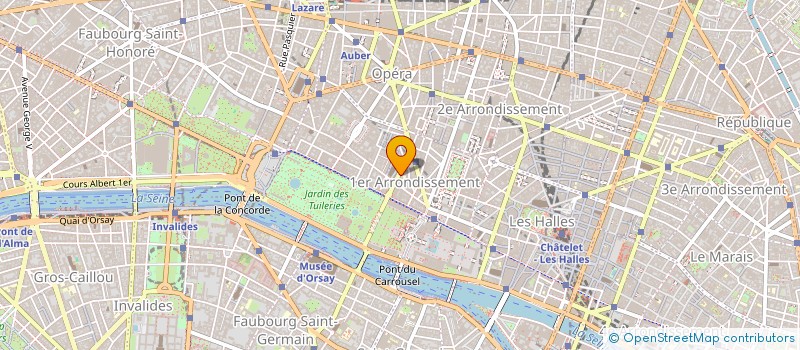 localisation de l'entreprise IND BUCAILLE REP PAR SA JEANNIN ET LAURE  PARIS