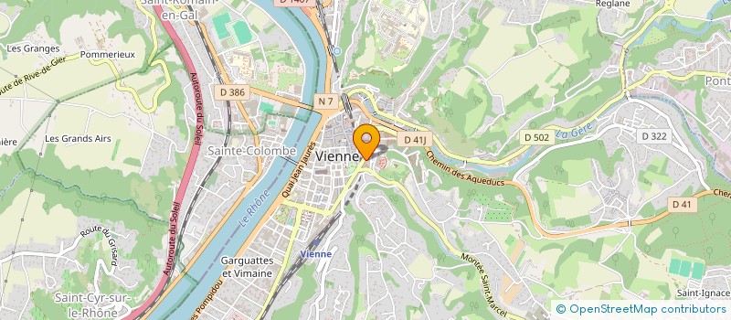 localisation de l'entreprise IND BUTHION P ET S LOMBARD J  VIENNE