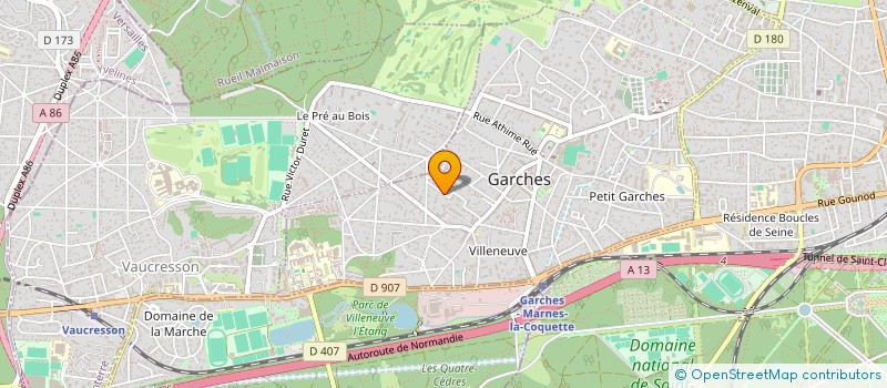 localisation de l'entreprise IND CALIFET DAY à GARCHES