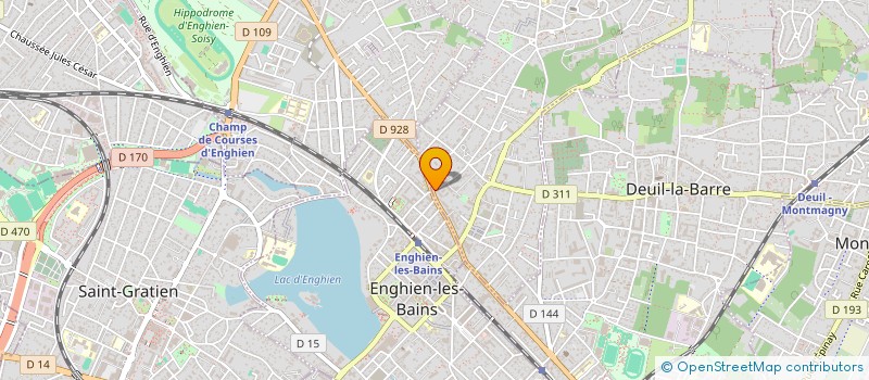 localisation de l'entreprise IND CARON  MONTMORENCY