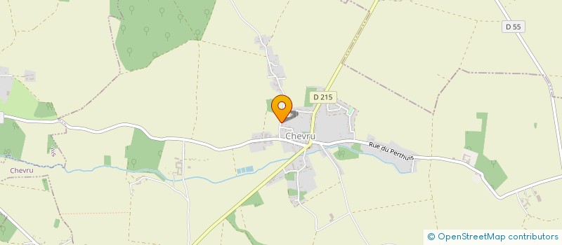 localisation de l'entreprise IND CHAMBAULT CHRISTINE & J.FRANCOIS  CHEVRU