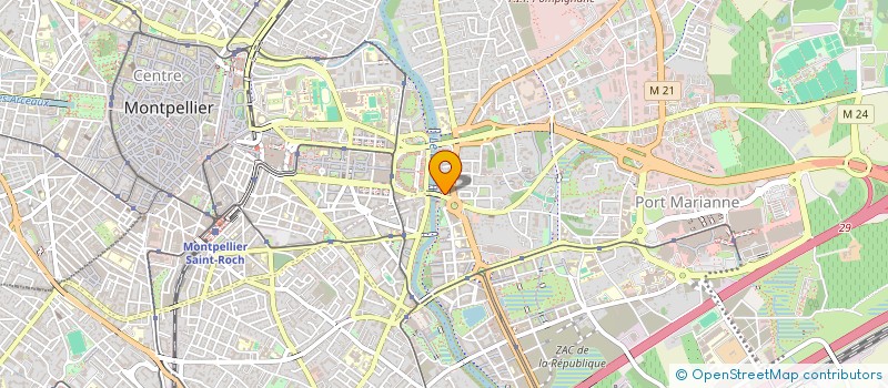 localisation de l'entreprise IND CHAMONT-PEREZ à MONTPELLIER