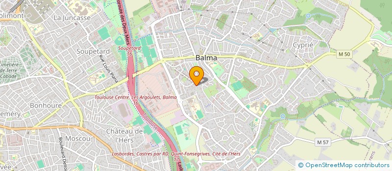 localisation de l'entreprise IND CHAVOILLON à BALMA