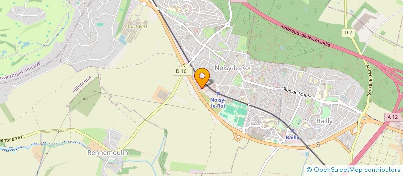 localisation de l'entreprise IND CHOUAKRI MENGAUD  NOISY-LE-ROI