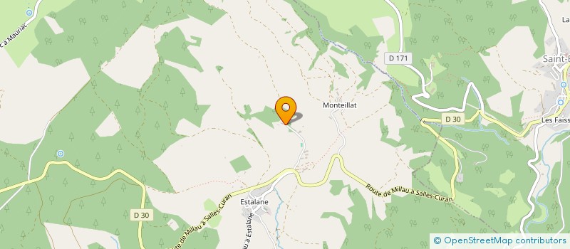 localisation de l'entreprise IND CONTASTIN THIERRY ET PATRICK  SAINT-LAURENT-DE-LEVEZOU