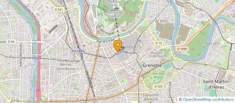 localisation de l'entreprise IND CORLAY JEROME ET HAJAR AIDA  GRENOBLE