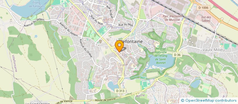 localisation de l'entreprise IND CORTESI NICOLAS & PASSAGNE KARINE  VILLEFONTAINE