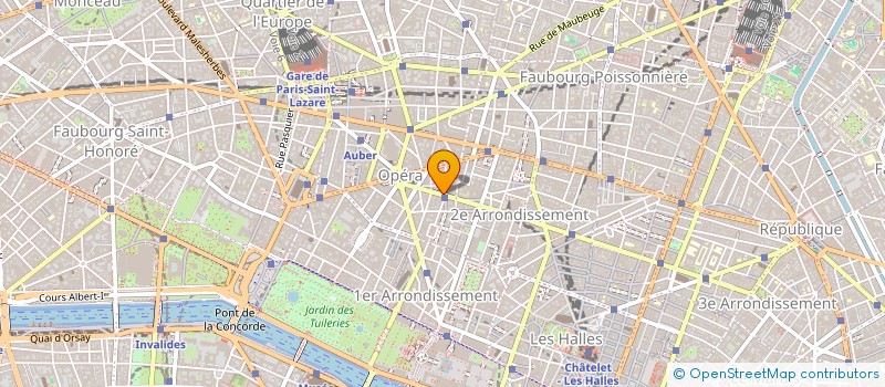 localisation de l'entreprise IND. D ARAMON  PARIS