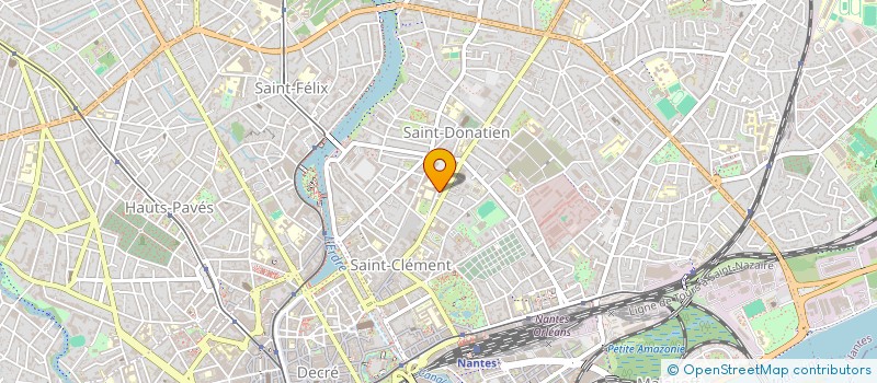 localisation de l'entreprise IND DANIELO LEBON à NANTES