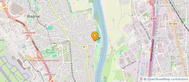 localisation de l'entreprise IND. DASSE - PERRIN à BLAGNAC