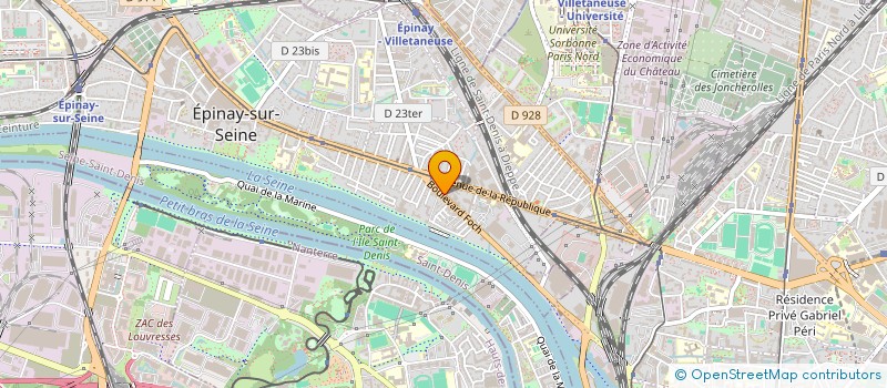 localisation de l'entreprise IND DAUZONNE à EPINAY-SUR-SEINE